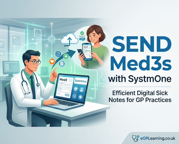 Send Med3s with SystmOne
