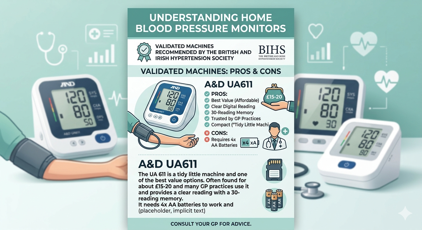 Understanding home blood pressure monitors